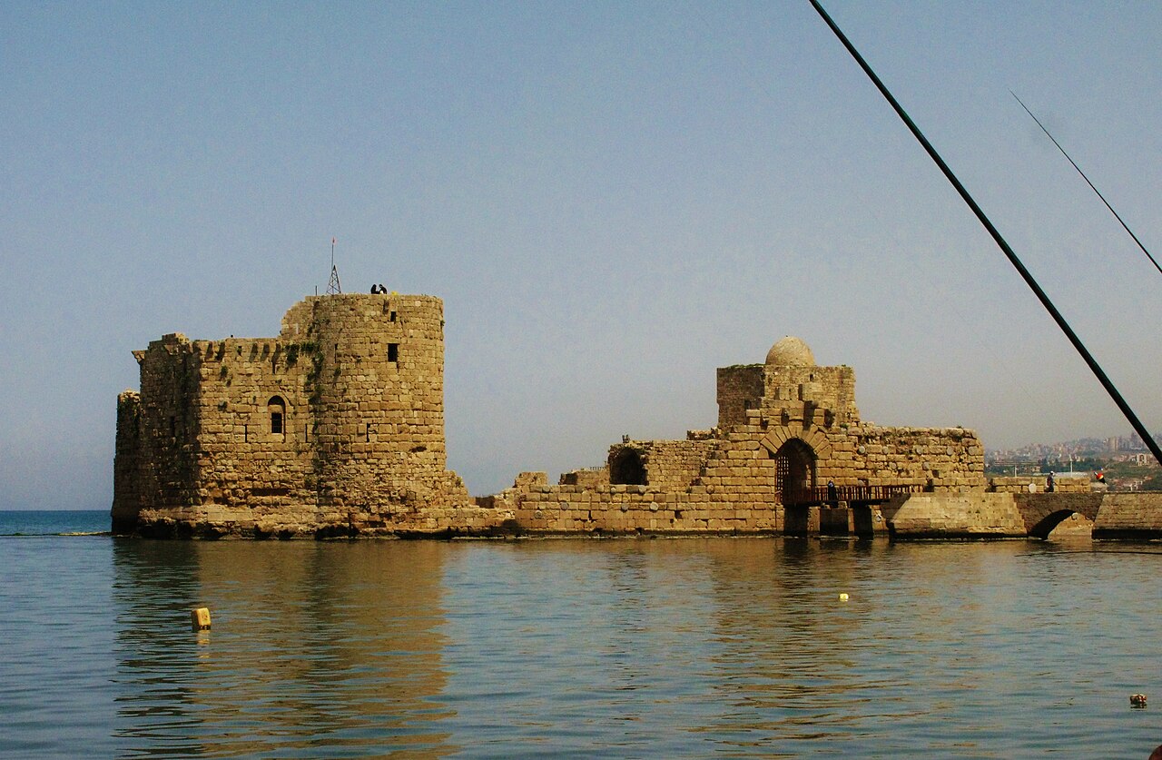 Sidónská mořská pevnost (Sea Castle), Libanon